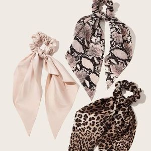 Hair Scrunchie Scarf